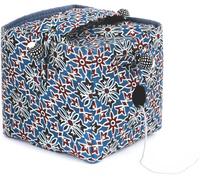 Lantern Moon - Lantern Moon Ajrak Silk Floral Design Cube-Shaped Knit Out Yarn