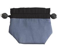 Lantern Moon Accessory Pouch Arctic – Silk-Blend Stitch Marker Pouch with Drawstring, Blue, 1 Piece