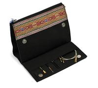 Lantern Moon - Lantern Moon Canvas Black (20x15cm) Handmade Tool Kit with Magnetic Closure - 1 Set
