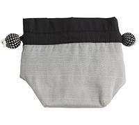 Lantern Moon - Stitch Marker Accessory Pouch - Cloud (Silver) - Silk Blend with Drawstring - 1 Piece