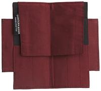 Lantern Moon - Lantern Moon Dahlia (Maroon) Mindy Handcrafted Accessory Sleeve with Magnetic Closure - 1 Piece