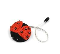 Lantern Moon - Lantern Moon Ladybug Measure Tape - 1 Piece, Black