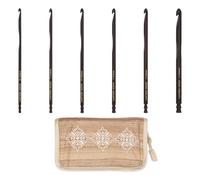 Lantern Moon Single Ended Crochet Hook Set-Radiance Sizes G/4mm To L/8mm LM350322