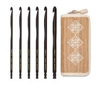 Lantern Moon Single Ended Crochet Hook Set-Radiance Sizes G/4mm To L/8mm LM350322