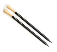 Lantern Moon Single Point NDL 10", Ebony, Size 7/4.5mm