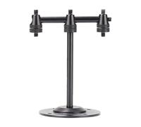 Lantern Pole, Light Stand, Aluminum Alloy Lightweight Compact Stable Base Secure Mounting Portable Reliable, Light Holder for Camping Picnic Outdoor Activities, 4.96 * 3.77 * 2.95Inches, Black