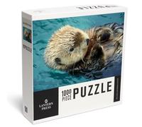Lantern Press Sea Otter Up Close 1000 Piece Jigsaw Puzzle for Adults, Made in USA with Reference Poster