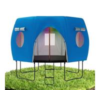 Lantern Pumpkin Trampoline Tent | 210D Silver-Coated Oxford Cloth, UV Protection Rain Shield | For Camping Garden Outdoor Backyard Patio Home Gym