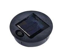 Lantern Replacement Top - 7x7 cm ABS Panel Light Parts, High Efficiency LED, Auto On/Off, Waterproof Light Accessories | Outdoor DIY Fix for Garden Yard Patio Walkway