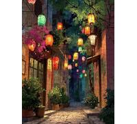 Lantern Road Jigsaw Puzzle 6000 Piece, Puzzles for Adults 6000, The Impossible Challenge, Jigsaw Puzzle Games Classic Educational, Wooden Puzzles, for Home Wall Decoration Gift FNKL1-248