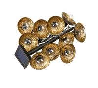 Lantern Solar Garden String Lights 10 Warm White LED - 4.7m by Smart Solar