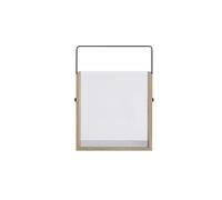 Lantern Square Small Glass/ Metal