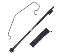 Lantern Stand - 44.49x4.72x1.18 Inches Shepherds Crook Hooks | Foldable Lamp Hanger | Rotating Telescopic Portable Holde | For Family Friends Photography Activities Night Fishing Tent Desktop Hiking