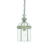 Lanterns Antique Brass Glass Domed Single Light Lantern