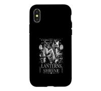 Lanterns At The Japanese Shrine Kitsune Spirit Night Case for iPhone X/XS