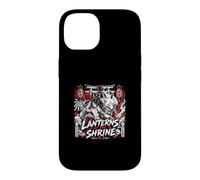 Lanterns At The Japanese Shrine Kitsune Yokai Priestess Case for iPhone 14