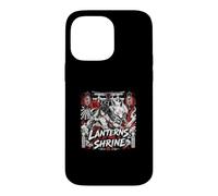 Lanterns At The Japanese Shrine Kitsune Yokai Priestess Case for iPhone 14 Pro Max