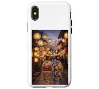 Lanterns Beneath the Quiet Evenin Case for iPhone X/XS