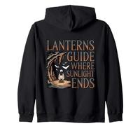Lanterns Guide In The Dark Caving Spelunking Gear Zip Hoodie