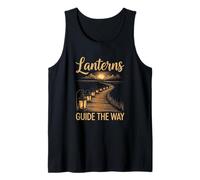 Lanterns Guide The Way Path Glow for Lantern Enthusiasts Tank Top