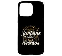 Lanterns In The Archive - Dark Academia Library Case for iPhone 15 Pro Max