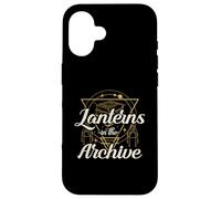 Lanterns In The Archive - Dark Academia Library Case for iPhone 16