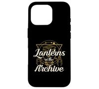 Lanterns In The Archive - Dark Academia Library Case for iPhone 16 Pro