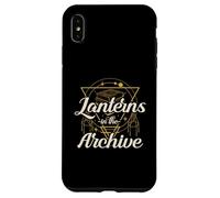 Lanterns In The Archive - Dark Academia Library Case for iPhone XS Max