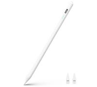 Lanteso Stylus Pencil for iPad 2018-2025, Tilt Sensitivity, Palm Rejection, Compatible with iPad 6/7/8/9/10/11th, Mini 5/6/7th, Pro 11/12.9/13", Air 3/4/5th/M2&3, White