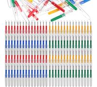Lanties 120 Pcs Colorful Seam Ripper Bulk Seam Rippers for Sewing Tool Embroidery Remover Handy Sewing Seam Ripper for Opening Removing Seams and Hems DIY Craft, 4 Colors