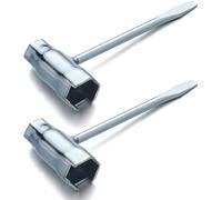 Lanties 2 Pack Brake Band Release Chainsaw Tool Replacement Combination Screwdriver and Wrench 19x25 mm Chainsaw T Wrench Tool