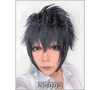 Lanting Cosplay Wig Final Fantasy Xv,ff15 Noctis Lucis Caelum Black Blue Mix Wigs Corta Party Fashion Anime Human Costume Wigs Noctis Lucis Caelum