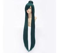 LanTing Cosplay Wig Sailor Moon Sailor Pluto Green Long Wigs Styled Frauen Cosplay Party Fashion Anime Human Costume Full wigs Synthetic Haar Heat Resistant Fiber