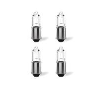 Lanuovx 4X 434 H6W BAX9s Car Bulbs 12V 6W Halogen Offset Pins 150 Degree Sidelights Parking Lamp