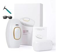 Lanveza Ipl Laser Hair Removal Handset Portable with 5 Energy Gears for Body Face Bikini Gifts for Women and Men (White)