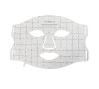 Lanveza Skin LED Light Therapy Mask LED Neck Mask Seven Modes Firming Collagen Skin Rejuvenation (White)