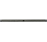 Lanview 1/2U 19 SIMPLE TYPE, BRUSHED CABLE ORGANIZER PANEL, RAO205BL (CABLE ORGANIZER PANEL)