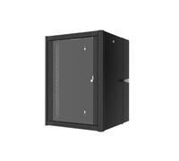 Lanview RWP16U45BL-D rack cabinet 16U Wall mounted rack Black