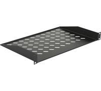Lanview 1U 19 D=300mm RACK MOUNT SHELF BLACK, RAS203BL (SHELF BLACK)