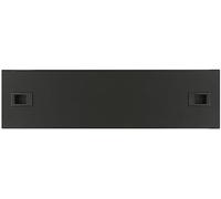 Logon Rack Blank Panel Lanview RAB310BL 3U 19 Snap-Locking Black