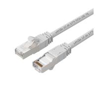 Lanview LV-SFTP6A015W Cat6A S/FTP Patch Cable, 1.5m, White LSZH