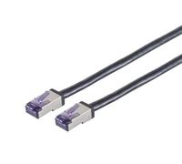 Lanview LVN-CAT6A-FLEX-15M networking cable Black S/FTP (S-STP)