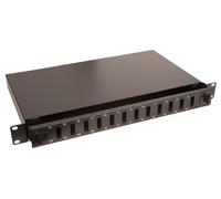 Lanview LVO231551 1U 12-Port Fibre Patch Panel SC/LC Rack Mount Steel