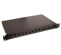 Lanview LVO231553 1U 12-Port SC/LC Fibre Patch Panel 19in Rack Mount