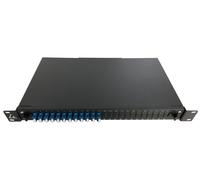 Lanview LVO233840 1U 24-Port LC Duplex Single Mode Patch Panel Black