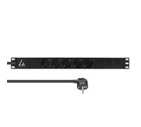 Lanview LVR-3MSCH-LIC-SCH5 19'' rack mount power strip.
