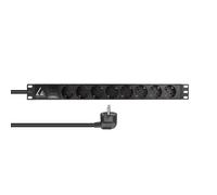 Lanview LVR-3MSCH-SPD-SCH8 19 Rack mount power strip.
