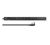 Lanview LVR-3MUK-SPD-UK10 UK Rack mount power strip.