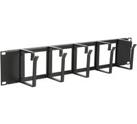 Lanview RAO115BL 2U 19" CABLE ORGANIZER PANEL