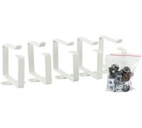 LOGON RAO125WH Cable ring rack accessory - rack accessories (Cable ring, White, Aluminium, 5 pc(s), 19", 88 mm)